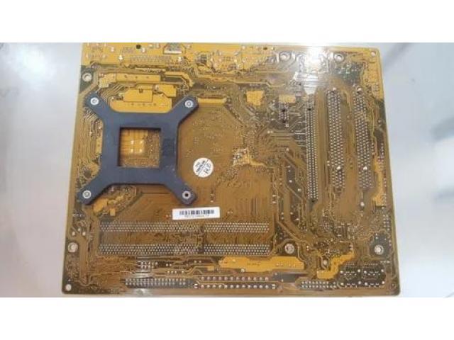 Kit PLACA mãe PC IPM41-D3 com processador dual core 2.8ghz cooler sem memória DDR3