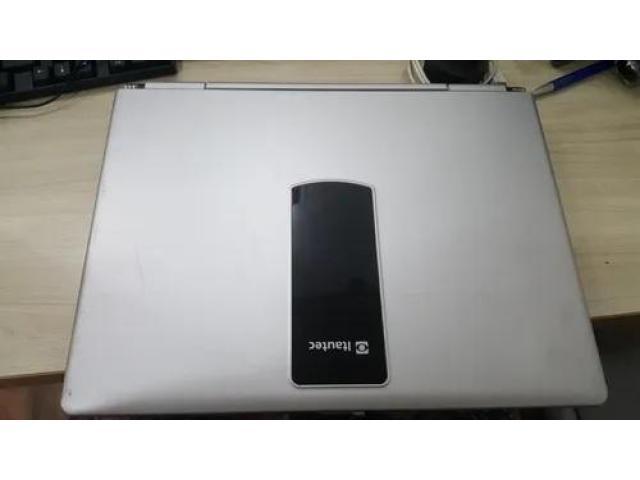 Carcaça Completa Notebook Itautec W7630 Com Placa Boa
